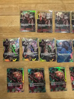 One Piece Japanese SEC Card Lot Of 40 - Image 2