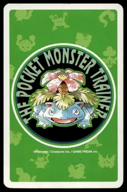 Moltres 4 Of Clubs Japanese Pokemon Venusaur Green Poker Cards No. 146 - Image 2