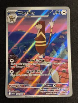 Watchog 153/086 IR White Flare Alt Art 2025 Pokemon Card - Image 1