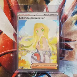 Lillie's Determination - 184/132 - SIR - Mega Evolution Pokemon Card - Lot #645 - Image 1