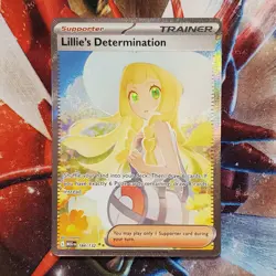 Lillie's Determination - 184/132 - SIR - Mega Evolution Pokemon Card - Lot #645 - Image 2