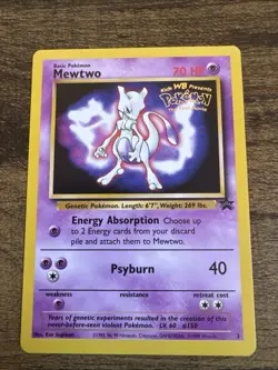 KIDS WB Presents POKEMON The First Movie 4 Great BLACK STAR PROMO SET cards 1999 - Image 5