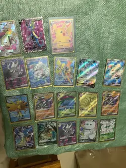 Pokemon Cards SR S.Chinese Pikachu V Ninetales EX Zapdos Maushold Lot*18 J31 - Image 2