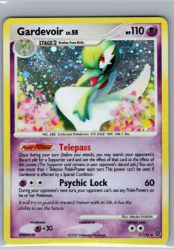 Gardevoir 7/132 Holo Bleed Secret Wonders - Pokemon Card - NM - Image 1