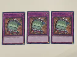 Yugioh - Toon Briefcase x 3 - 1st Edition Ultra Rare Blue NM - Free Holo Card A - Image 1