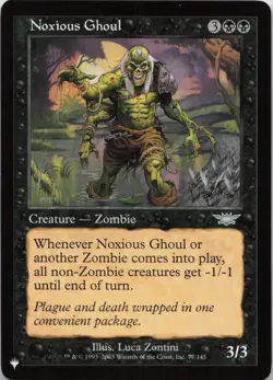 Noxious Ghoul U The List Reprints 77/145 LP-NM MTG - Image 1
