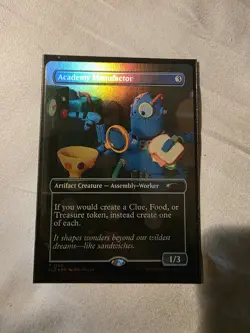 Academy Manufactor (Rainbow Foil) Secret Lair Drop Foil NM - Image 1