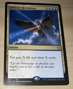 Sphinx's Revelation NM, English Magic the Gathering MTG Starter Commande - Image 1