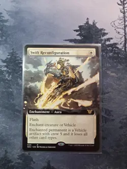 Swift Reconfiguration (Extended Art) Commander: Kamigawa: Neon Dynasty Regular - Image 1