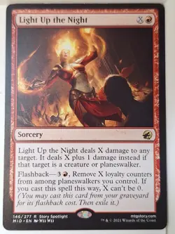 Light Up the Night - Innistrad: Midnight Hunt - Magic the Gathering MTG Nice! - Image 1