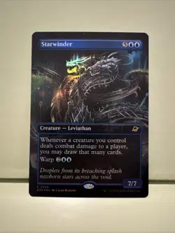 Starwinder (Borderless Foil) Edge of Eternities Foil Magic Mtg Eoe - Image 1