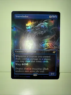 Starwinder (Borderless Foil) Edge of Eternities Foil Magic Mtg Eoe - Image 2