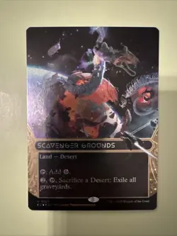Scavenger Grounds (Borderless Galaxy Foil) 127 MTG Edge of Eternities (EOS) Mtg - Image 1