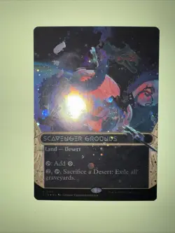 Scavenger Grounds (Borderless Galaxy Foil) 127 MTG Edge of Eternities (EOS) Mtg - Image 2
