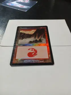 Magic The Gathering Mountain (Foil) From 7th Edition Near Mint Condition ●21 - Image 5