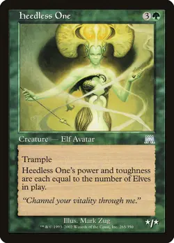 Heedless One Onslaught NM Green Uncommon MAGIC THE GATHERING MTG CARD ABUGames - Image 1
