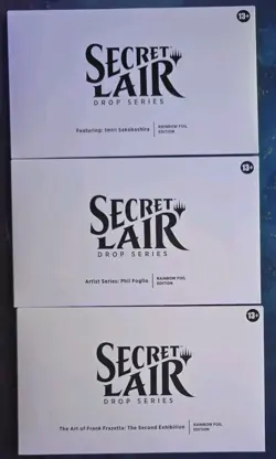 MTG: Secret Lair Bundle: Frank Frazetta, Phil Foglio, Imiri Sakabashira - RF - Image 1