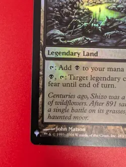 LP+ Foil Shizo, Death’s Storehouse - The List Reprint MTG Legendary Land EDH - Image 3