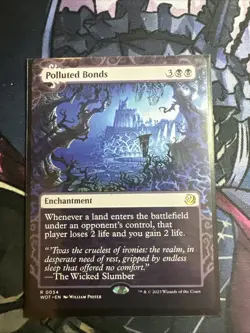 Polluted Bonds Wilds of Eldraine: Enchanting Tales Foil - Image 1