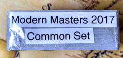 1x MTG Modern Masters 2017 MM3 COMMON COMPLETE SET NM - Image 1