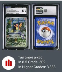 2023 POKEMON BLACK STAR PROMO #044 CHARMANDER GRADED CGC 8.5 - Image 1