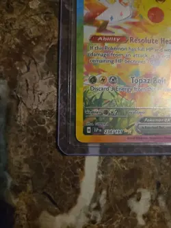 Pokemon 2024 Surging Sparks Pikachu EX Sir 238/191 Mint Condition Ready to Ship! - Image 5
