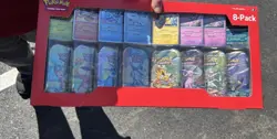 Pokemon TCG Prismatic Evolutions Costco 8 Mini-Tin Bundle with Promo Cards - Image 2