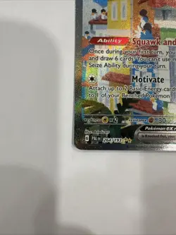 Squawkabilly EX 264/193 Paldea Evolved Special Illustration Rare Pokemon TCG - Image 4