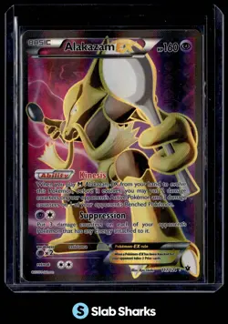2016 POKEMON XY FATES COLLIDE #117/124 ALAKAZAM - Image 1