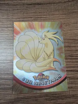 Pokemon Topps Chrome #38 Ninetales Holo Lightly Played - Image 1