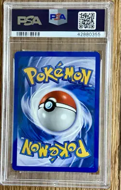 2000 Pokemon Rocket #8 Dark Gyarados-Holo Prerelease PSA 9 - Image 2
