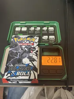 22.81g🔥 HEAVY 🔥 Pokemon TCG Black Bolt Booster Pack! FACTORY SEALED!!!✅ - Image 1
