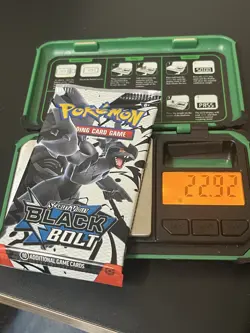 22.92g🔥 HEAVY 🔥 Pokemon TCG Black Bolt Booster Pack! FACTORY SEALED!!!✅ - Image 1
