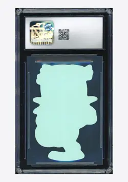 Pokemon CGC 9 Meowth B-Side Label 2018 Stickers Pt.2 Japanese #1 - Image 2