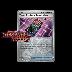 Pokemon Destined Rivals Team Rocket’s Transceiver (Reverse Holo) #178 - Image 1