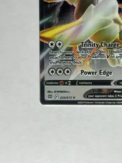 Arceus V 122/172 Brilliant Stars Metal Promo Pokemon TCG NM - Image 3