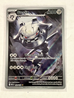 Pokemon Mega Evolution Steelix Full Art Illustration Rare 150/132 - Image 1