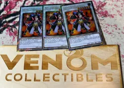 3x (M/NM) - Goyo Guardian - RA03-EN202 - Platinum Rare - 1st Edition YuGiOh - Image 1