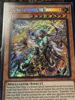 Yugioh! Dogmatika Fleurdelis, the Thunderbolt - DOOD-EN026 - Secret Rare - 1st E - Image 2