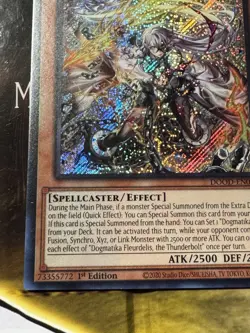Yugioh! Dogmatika Fleurdelis, the Thunderbolt - DOOD-EN026 - Secret Rare - 1st E - Image 4