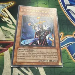 Yugioh! Total Defense Shogun CT1-EN001 Secret Rare Limited Edition HP - Image 2