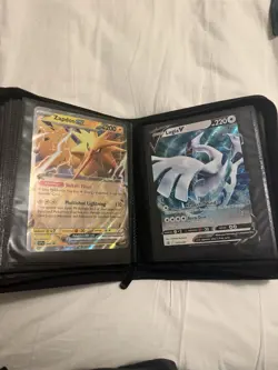 Mint Pokemon jumbo Cards And Sticker Collection With Binder Included English - Image 1