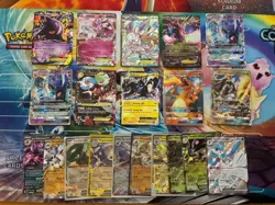 Pokemon Card Full Art Alt Art Fire Sylveon Gengar Charizard - Image 1