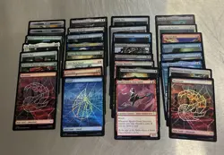 MTG Magic the Gathering Spider-Man Lot Of 31 Cards, Holo Foils - Image 1