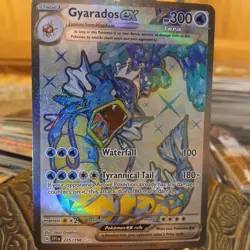 Pokemon Card Leviator EX Full Art 225/198 Secret Rare FR Near Mint - Image 1