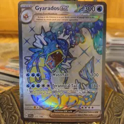 Pokemon Card Leviator EX Full Art 225/198 Secret Rare FR Near Mint - Image 4
