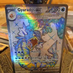 Pokemon Card Leviator EX Full Art 225/198 Secret Rare FR Near Mint - Image 5