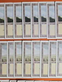 1994 MAGIC THE GATHERING REVISED PLAINS LAND LOT (39 CARD) LIGHT ▶ HEAVY PLAY - Image 3