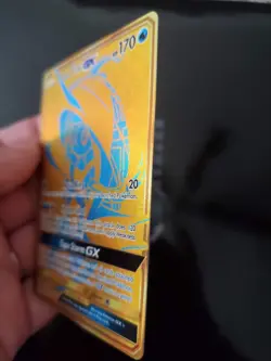 Tapu Fini GX SV92/SV94 Full Art Holo Pokemon TCG Hidden Fates Shiny Vault Card - Image 4