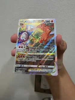 Pokemon TCG Charizard VSTAR SWSH262 Sword & Shield Promo Card Holo NM Condition - Image 4